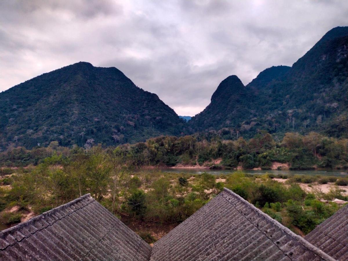 Pdv Guesthouse Muang Ngoi 外观 照片